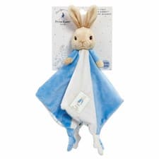 Image of Peter Rabbit Comfort Blanket Beatrix Potter Snuggle Comfort Baby Kids Soft Toys
