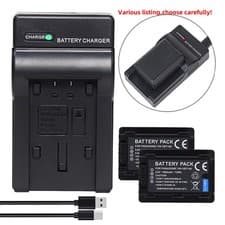 Image of VW-VBT190 Battery or charger for Panasonic HC-V201 HC-V210 HC-V250 HC-V380 VX870