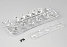 Image of Killerbody RC Car Chrome Light Set For Roof Type A