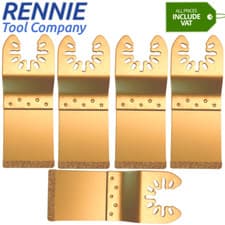 Image of Carbide End Cut Blade For Dewalt Fein ETC Oscillating Multi Tool Blades Grouting