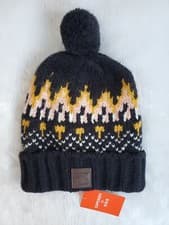 Image of Superdry Intarsia Beanie Hat - Navy