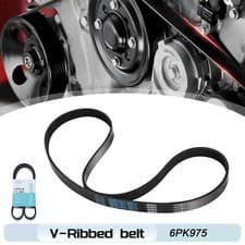 Image of 6 Rib Multi V Drive Belts 6PK975 Ribbed V-Belt 037903137C 037903137F 30637495