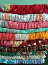 Image of Reversible Vintage Kantha Quilt Indian Throw Handmade Blanket Wholesale Lot 25PC