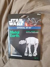 Image of Star Wars AT-AT: Metal Earth 3D Laser Cut Miniature Model Kit - 2 Sheets