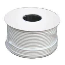 Image of White RG6 Satellite Freesat Digital TV Aerial Coax Cable Coaxial Lead 75ohm
