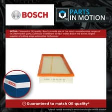 Image of Air Filter fits RENAULT MEGANE 08 to 16 Bosch 165465086R 165465434R 165467751R