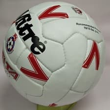 Image of MITRE DELTA 1000 ENGLAND HANDSTITCHED SOCCER MATCH BALL WITH ORIGINAL LEATHER