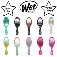 Image of Wet Brush Speed Dry Detangler Hair Brush Anti-Static Brush For All Hair Types