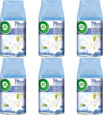 Image of Air Wick Freshmatic Max Air Freshener Refill Crisp Linen and Lilac 250ml x 6