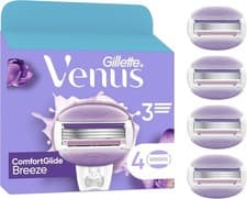 Image of Gillette Venus Comfortglide Breeze Women's Razor Blade Refills | Pack of 4