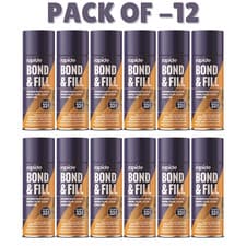 Image of 12x 500ml Bond & Fill Expanding Foam Sealing Insulating Gap Cracks Filler Spray