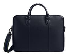 Image of Ted Baker business bag Kaden PU Webbing Document Bag Black