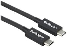 Image of StarTech.com 2m (6.6ft) Passive Thunderbolt 3 Cable, 20Gbps, 100W PD, 4K Video,