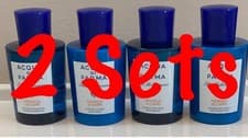 Image of 2x ACQUA DI PARMA - BLU MEDITERRANEO HAIR & BODY - 8 PIECE SET 75ml BOTTLES