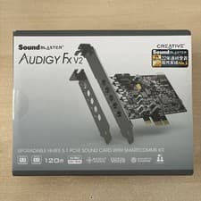 Image of Creative Sound Blaster Audigy Fx V2 Upgradable 5.1 PCI-E Sound Card SB1870