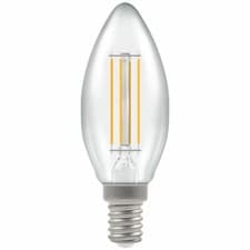 Image of Crompton LED Candle Filament Clear Dimmable 4.2W 2700K SES E14 7161-1