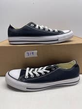 Image of Converse Chuck Taylor All Star OX Lo Shoes Trainers Black White UK 5.5 #319
