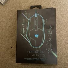 Image of Acer Predator Cestus 315 Gaming Mouse, Black (E) Please Read Description