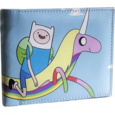 Image of Adventure Time Designed Stylized Excellent Quality Durable Fabric Wallet
