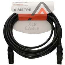 Image of STAGE READY XLR 3 pin Microphone Lead Male to Female Mic Cable 1m/2m/3m/6m Lot