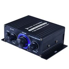 Image of DC12V 2 Channel Powerful Stereo Audio Power Amplifier HiFi Bass Amp Car Home