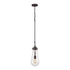 Image of New: 1 Light Oil Rubbed Multi Pendant Ceiling Light 67120/1-E - NEW