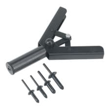 Image of Sealey Plastic Rivet Insertion Tool Universal Nose Piece One-Handed RT001