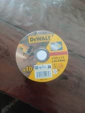 Image of DeWalt DT42340TZ-QZ Metal Cutting Discs 125mm (5") x 22.23mm 10 Pack brand new