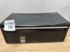 Image of Brabantia Fall Front Rectangle Bread Bin - Matte Black