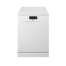 Image of Smeg Standard Freestanding Dishwasher - D-Rated, White DF362DQB