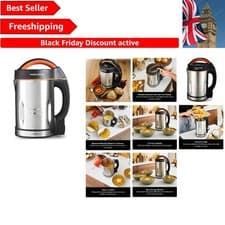Image of Classic 1000W Soup Maker with 1.6L Capacity - Four Adjustable Texture Settings