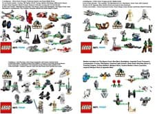 Image of 🌟67 SEALED BUILDS / FIGS ARE INCLUDED🌟 Lego Star Wars Combo Advent Calendars🌟