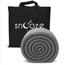 Image of Luxury Storm Grey Snooze Therapy Weighted blanket -