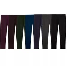 Image of M&S Womens Straight Leg Joggers Cotton Rich High Rise Elasticated Waist Pants