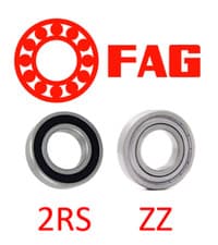 Image of 6000-6012 FAG BALL BEARING RUBBER OR METAL SEALS (2RS/2ZZ) SELECT YOUR SIZE