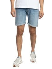 Image of Jack & Jones Men's Rick Original Denim Shorts, Blue