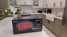 Image of Hotpoint HD Line TT12EAR0 Extra long one slot digital toaster Red new boxed