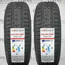 Image of 2 X New 185 65 15 NEREUS NS601 88H 185/65R15 1856515 *C/B RATED* (2 TYRES)