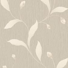 Image of Belgravia Decor Tiffany Trail Beige Wallpaper GB41337 - Italian Vinyl