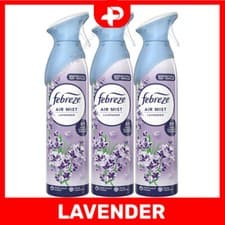 Image of Febreze Air Freshener Odour Eliminator Home & Office Air Mist Sprays Pack of 3