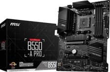 Image of MSI B550-A PRO ATX Motherboard AMD AM4 DDR4 PCIe 4.0