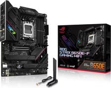 Image of ASUS ROG Strix B650E-F Gaming WiFi AMD Ryzen AM5 ATX motherboard, 12 + 2 power
