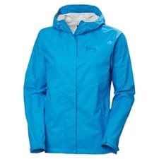 Image of Helly Hansen Womens Loke Waterproof Windproof Hiking Jacket Blue Coat