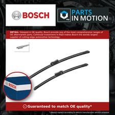 Image of 2x Wiper Blades (Pair) Flat Aero type A011S 3397014094 Bosch Aerotwin 550/450mm