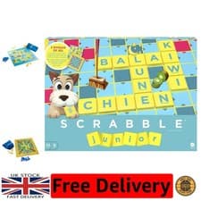 Image of Scrabble Classic – A Multilingual Educational Game for Young Minds, Ages 6+
