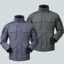 Image of Windbreaker M65 Field Jacket Men's Waterproof Tactical Army Military Hooded Coat