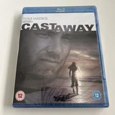 Image of Cast Away Blu-Ray (2012) Tom Hanks, Zemeckis - New & Sealed
