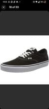 Image of Mens Vans Doheny Trainer / Sneaker Black and White Size 12. New