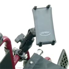 Image of Wheelchair Swivel Arm Mount with Slim-Grip Ultra Phone / 7" Tablet Holder