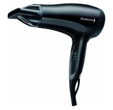 Image of Remington D3010 Power Dry Lightweight Hair Dryer, 2000 W, Black Boxed